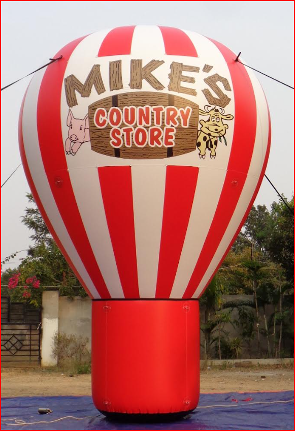 Rooftop Advertising Balloons for Greater Store Visibility