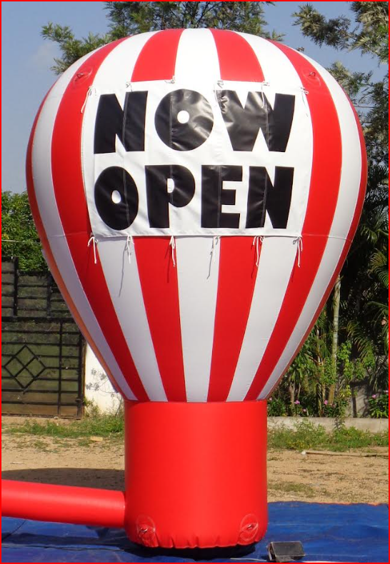 Ad Balloons Compared to Air Dancers