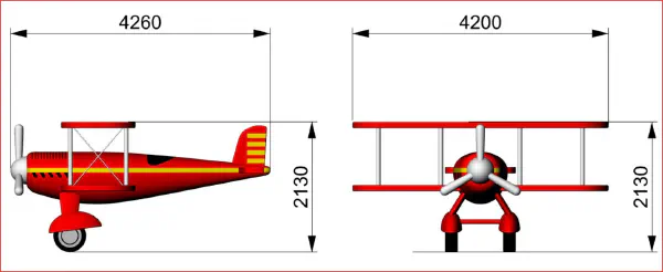 Step 2, Dimensioned mock-up for the booth space