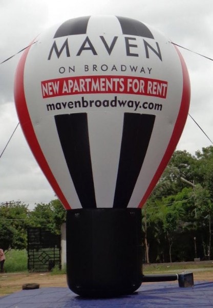 Apartment Rental Advertising Balloon - Great for Leasing or Sales